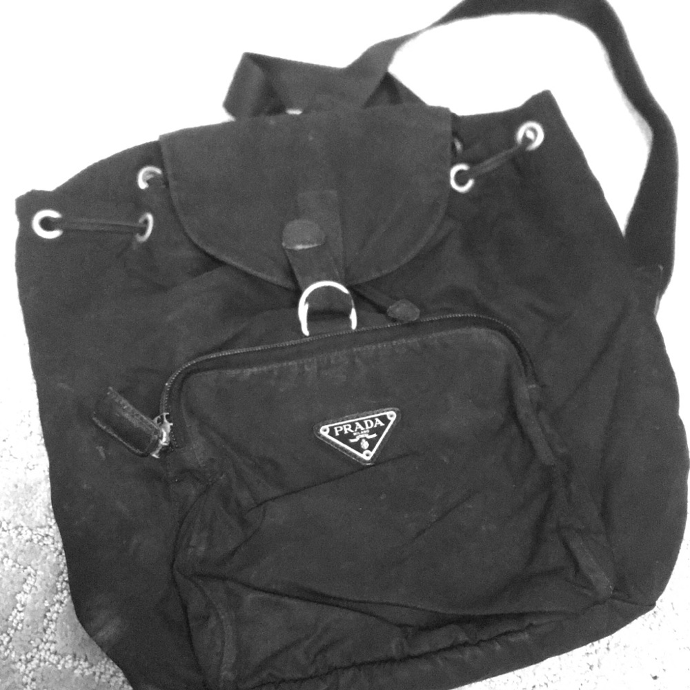 Large Vintage Prada Backpack